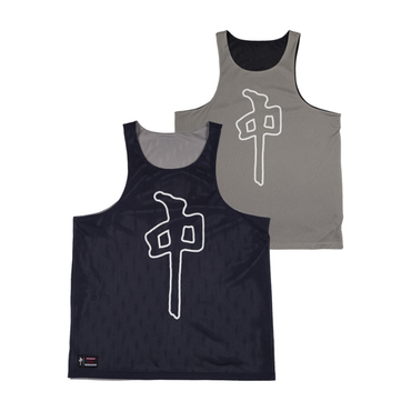 MESH TANK GRANDE REVERSIBLE - NAVY