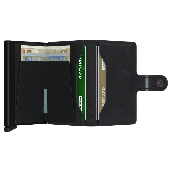 MINIWALLET VINTAGE - BLK