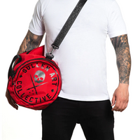 OVERNIGHTR DUFFLE BAG - RED