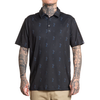 POLO TEED OFF - BLK