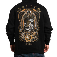 PULLOVER HOODY ROCK OF AGES - BLK