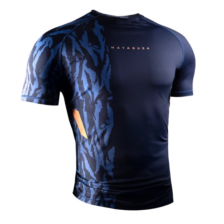 S/S APEX RASHGUARD - BLUE