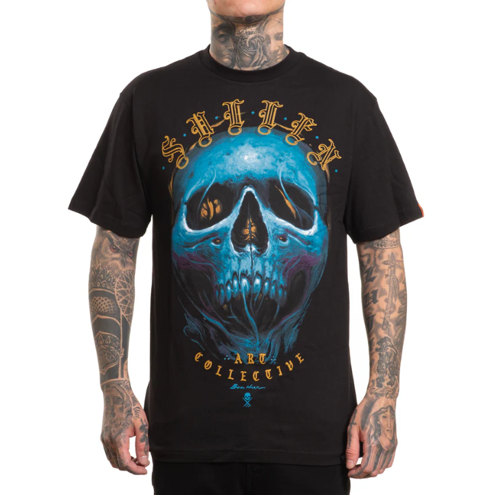 S/S BLHUR SKULL - BLK