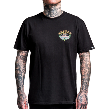 S/S BURN IT DOWN - BLK