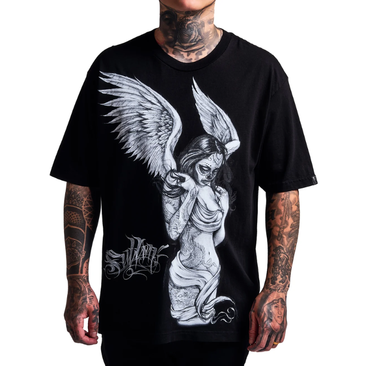S/S FALLEN ANGEL - BLK