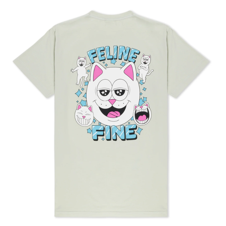 S/S FELINE FINE - SAGE