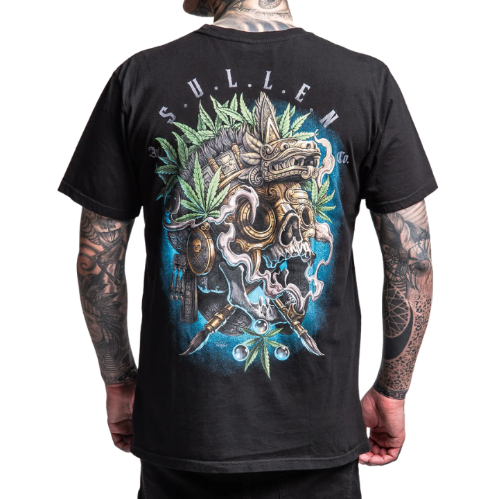 S/S FLOWER GOD - BLK