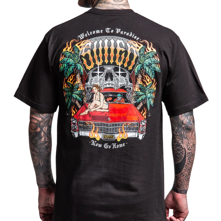 S/S GO HOME - BLK