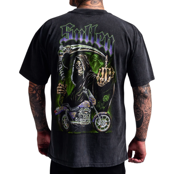 S/S GRIM HIGHWAY - BLK