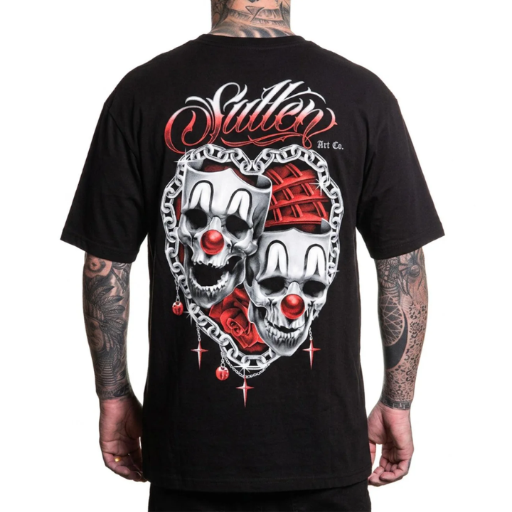 S/S HIGH AND LOW - BLK