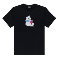S/S I LOVE CATS - BLK