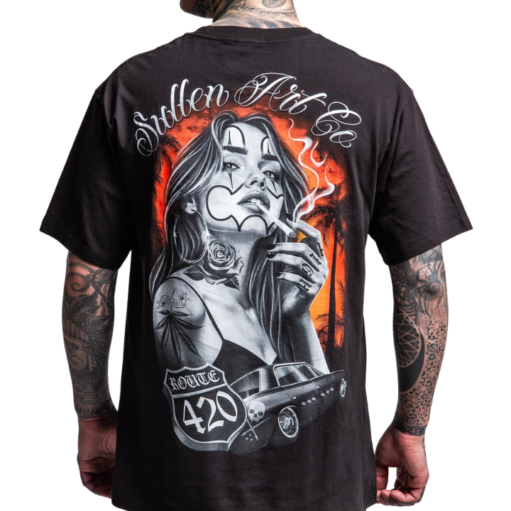 S/S LETS ROLL - BLK