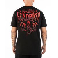 S/S LIMITED LABEL RED WINGS - BLK