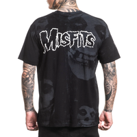 S/S MISFITS BAT - BLK