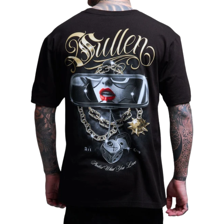 S/S NEVER LOOK BACK - BLK