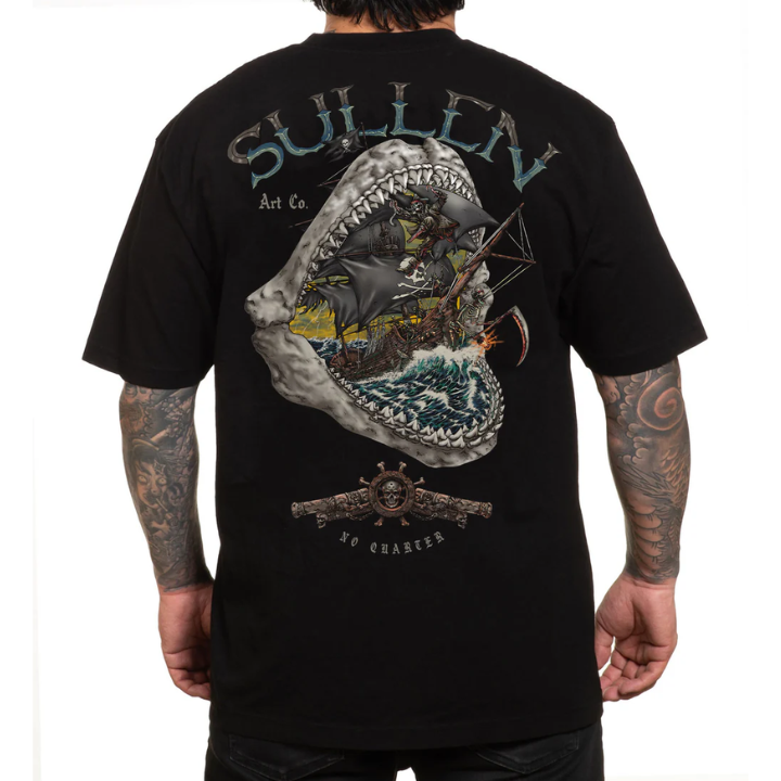 S/S NO QUATER - BLK