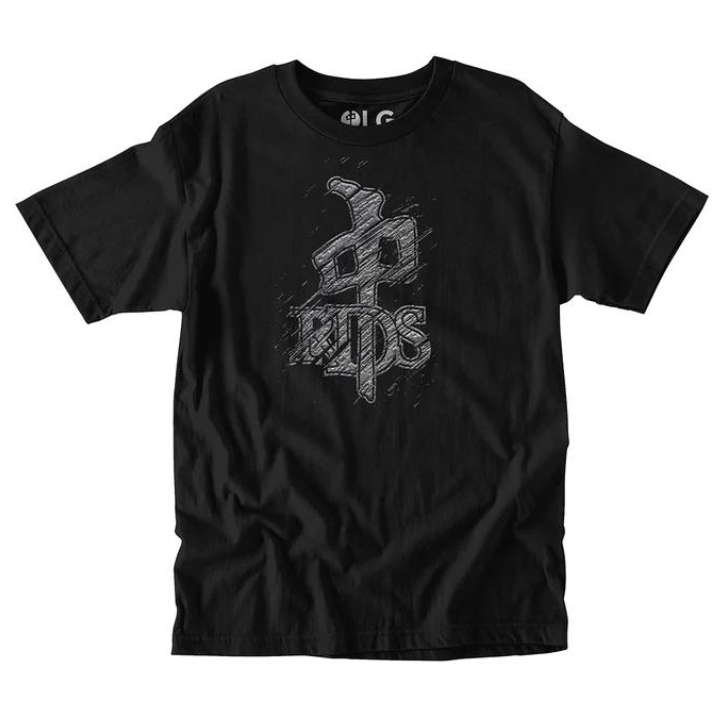 S/S OG GROUND DOWN - BLK