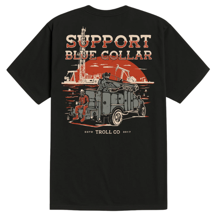 S/S OIL RIG - BLK
