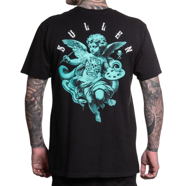 S/S ONCE BITTEN - BLK