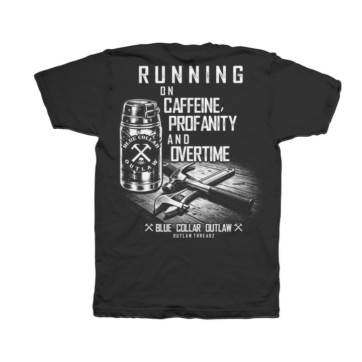 S/S OVERTIME - BLK
