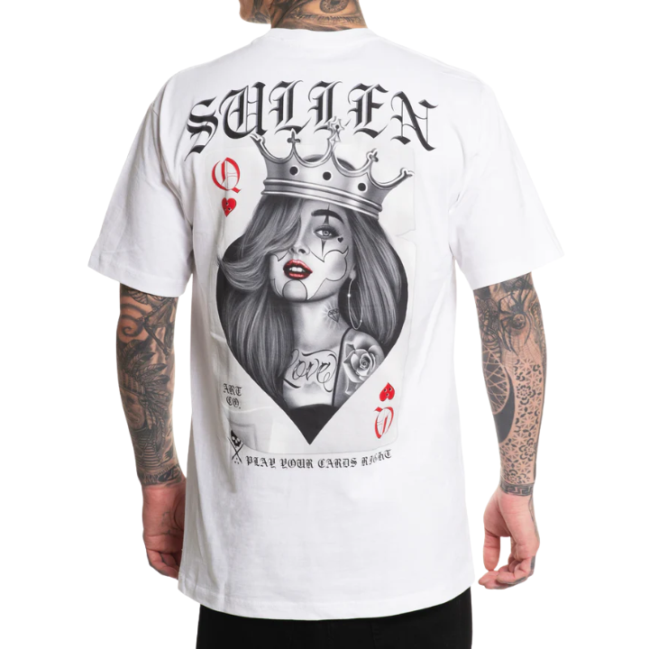 S/S QUEEN OF LOVE - WHT