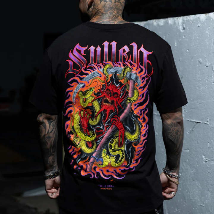 S/S RED REAPER - BLK