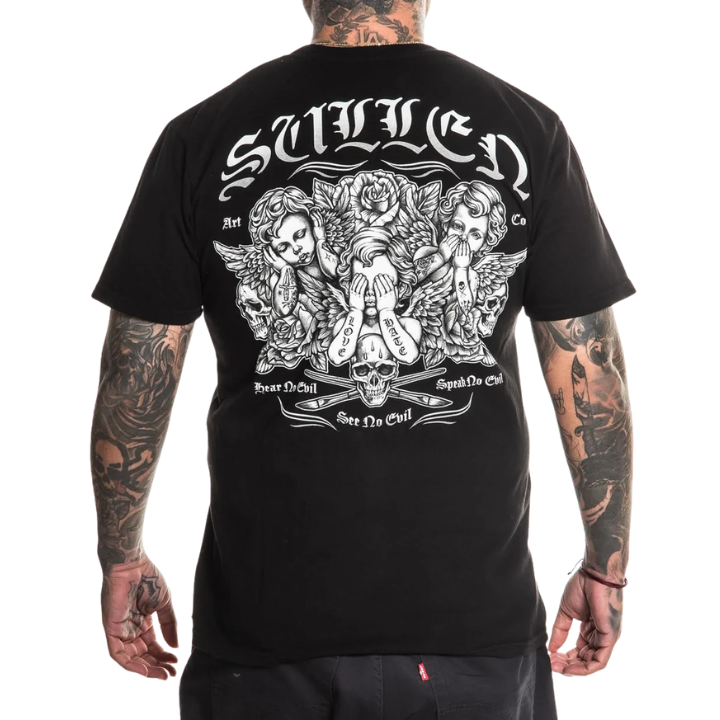 S/S SEE NO EVIL - BLK