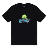 S/S SKULL AND BONES - BLK