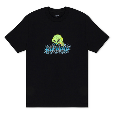 S/S SKULL AND BONES - BLK
