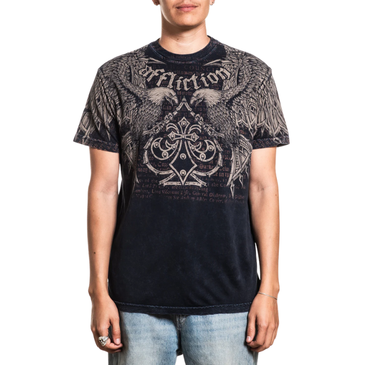 S/S SKYWARD CROWN - BLK