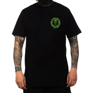 S/S SLIMER BADGE - BLK