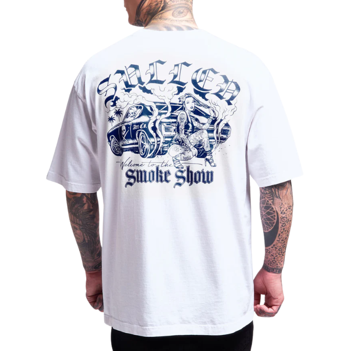 S/S SMOKE SHOW - WHT