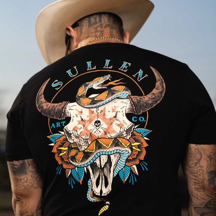 S/S SNAKE BIT - BLK