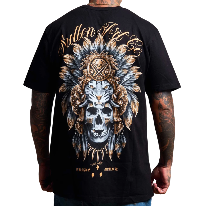 S/S TIGER KING - BLK