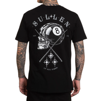 S/S TRAGIC EIGHTBALL - BLK