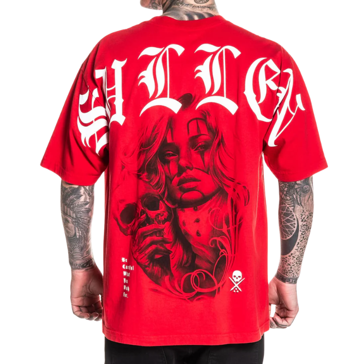 S/S TWO FACED - RED