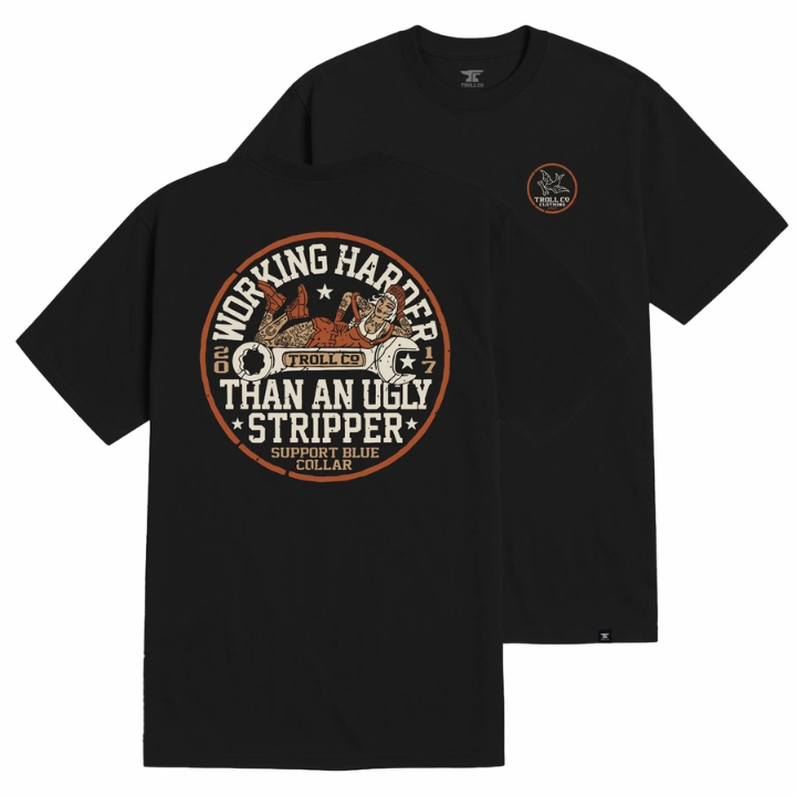 S/S WHUS POSER - BLK