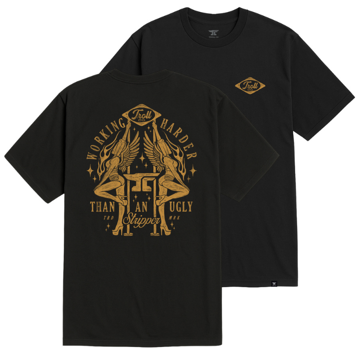 S/S WHUS TWINS - BLK
