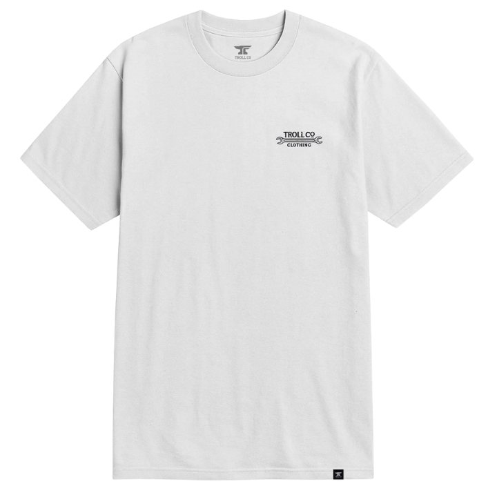 S/S WING SPANNER - WHT