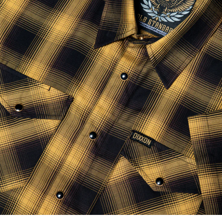 S/S WOVEN GOLD STANDARD - GOLD