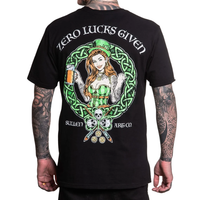 S/S ZERO LUCKS GIVEN - BLK