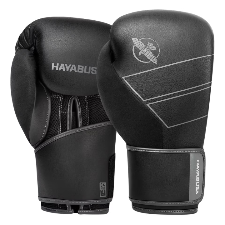 S4 16OZ BOXING GLOVES - BLACK