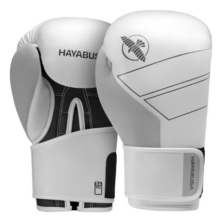 S4 16OZ BOXING GLOVES - WHT