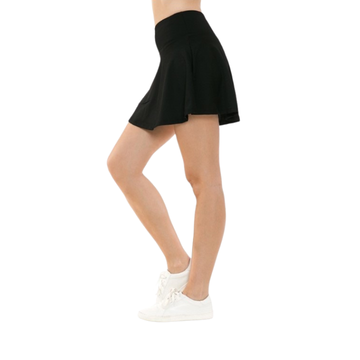 SKORTS WITH POCKET - BLK