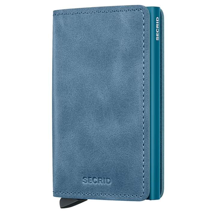 SLIMWALLET VINTAGE - TEAL