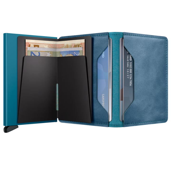SLIMWALLET VINTAGE - TEAL