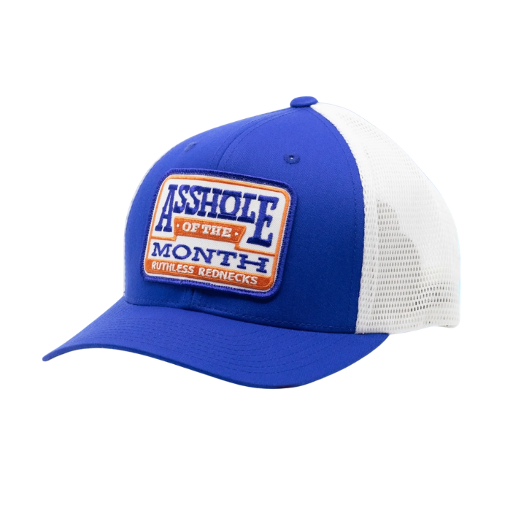 SNAPBACK CURVED ASSHOLE - BLUE