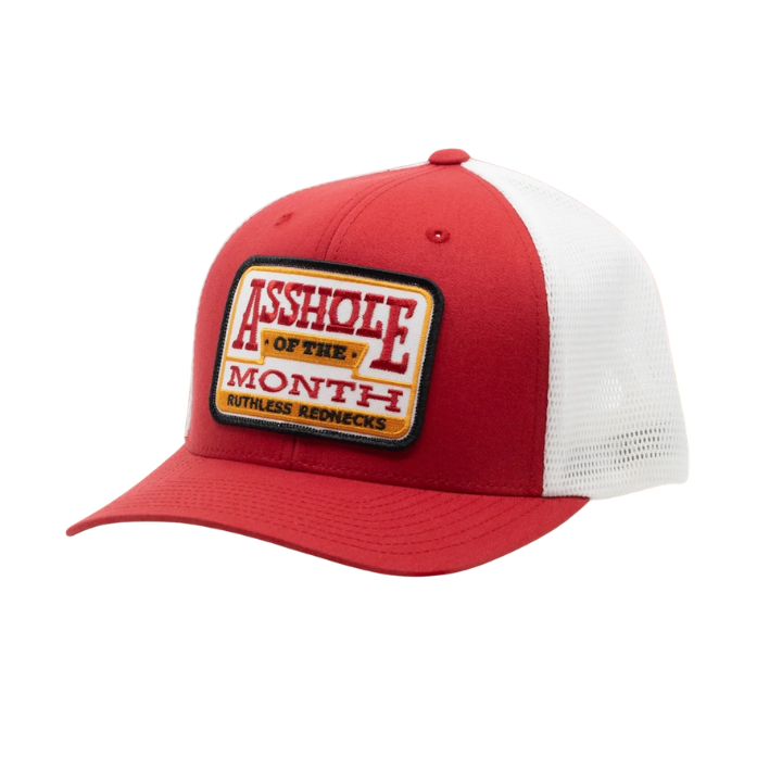 SNAPBACK CURVED ASSHOLE - RED
