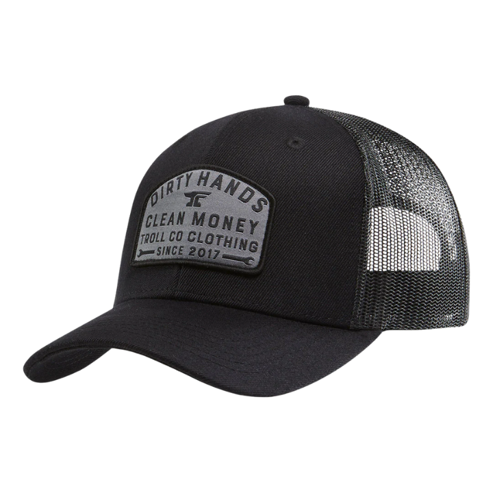SNAPBACK CURVED DHCM WRENCH - BLK