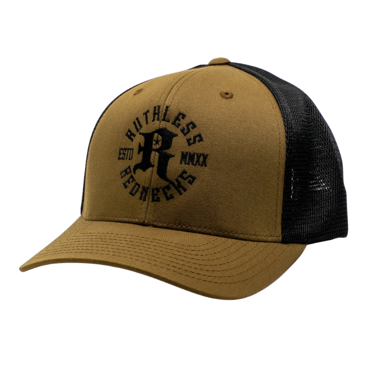 SNAPBACK CURVED ICON - BRN